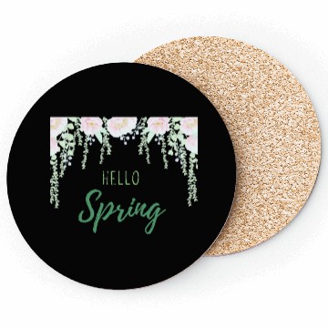 Discover Hello Spring Coasters