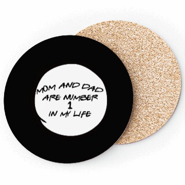 Discover Mom And Dad Are Number 1 In My Life Coasters