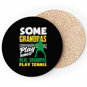 Discover Real Grandpas Play Tennis Passion Coasters