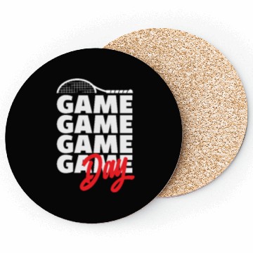 Discover Tennis Game Day Enthusiasm Coasters