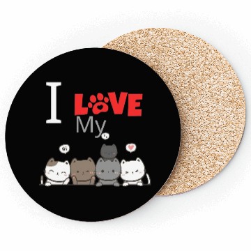 Discover Cat Lover Coasters