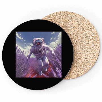 Discover post nuclear lavender farmer Coasters