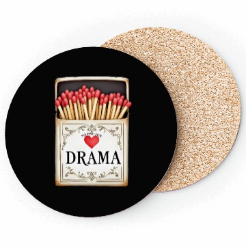 Discover anti valentine no time for drama Coasters
