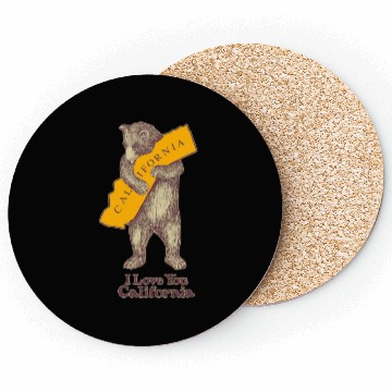 Discover I Love You California Coasters