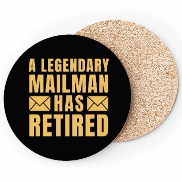 Discover A Legendary Mailman Has Retired Postal Worker Coasters