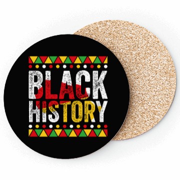 Discover black history Coasters