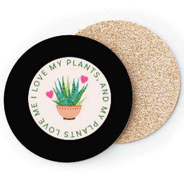 Discover Love is in the Air (Plants) Coasters