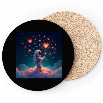 Discover Astronauts are full of love Coasters