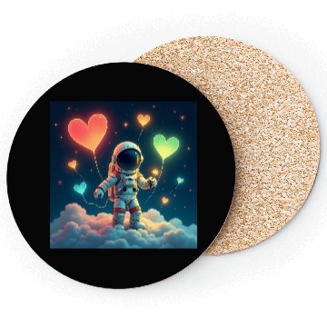 Discover Astronauts are full of love Coasters