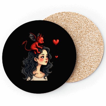 Discover Love devil Coasters