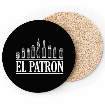 Discover El Patrón - Bullets, white Coasters