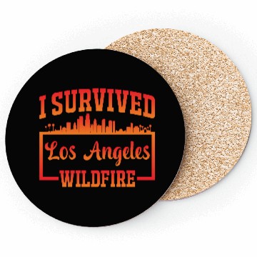 Discover I Survived Los Angeles Wildfire Coasters
