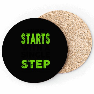 Discover Success starts with a single step Coasters