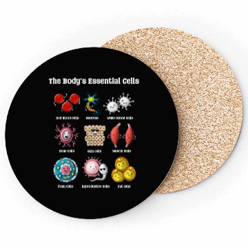 Discover Biology Cells Coasters