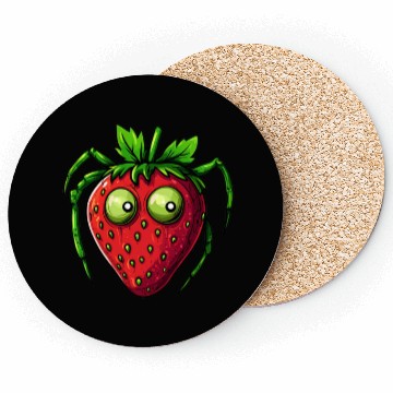 Discover Strawberry Spider Strawberry Spider Coasters