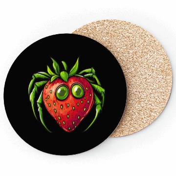 Discover Strawberry Spider Strawberry Spider Coasters