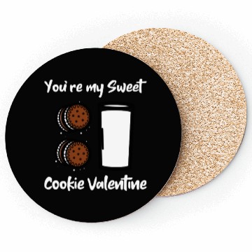 Discover You Are My Sweet Cookie Valentine Day Coasters