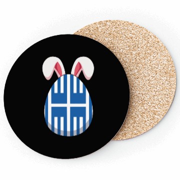 Discover Bunny Rabbit Greece Flag Greek Flag Coasters