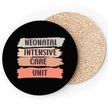 Discover NICU Nurse Fall Neonatal Intensive Care Unit Coasters