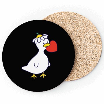 Discover Silly Goose in Love Coasters