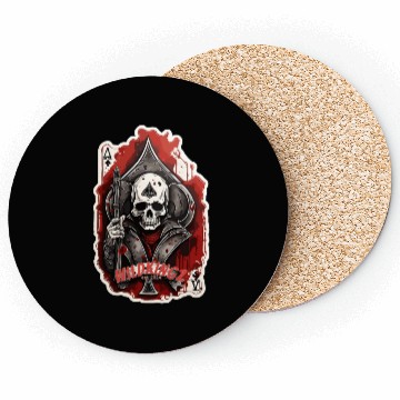 Discover Ace of Spades Coasters