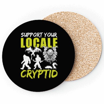 Discover UFO Fantasy Cryptid Support Your Locale Cryptid Coasters