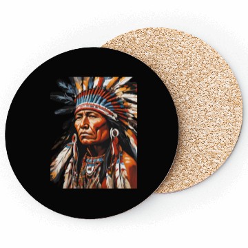 Discover Native American Chief Coasters