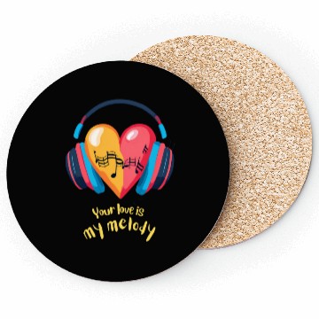 Discover Your Love is My Melody Coasters