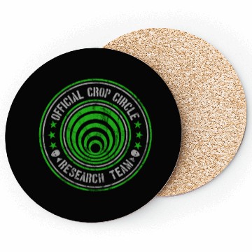 Discover Official Crop Circle Research Team | Alien Message Coasters