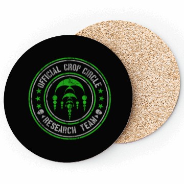 Discover Official Crop Circle Research Team | Alien Message Coasters