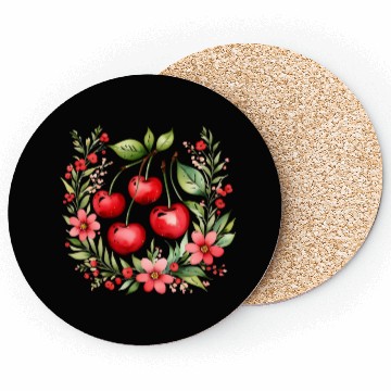 Discover I love cherry Coasters
