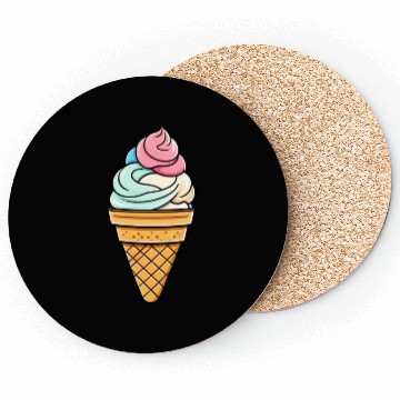 Discover ice cream lover Coasters