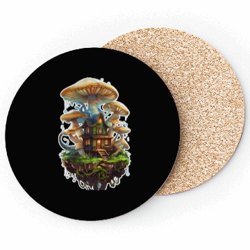 Discover Fungi house Coasters