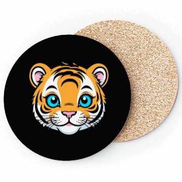 Discover Cute Tiger Coasters