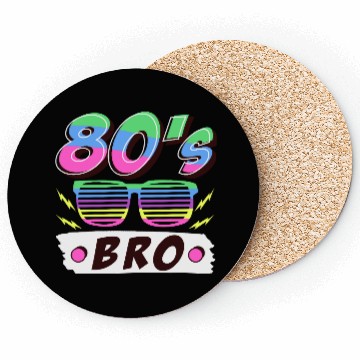Discover Retro 80s Style design – Perfect for Nostalgia Fa Coasters