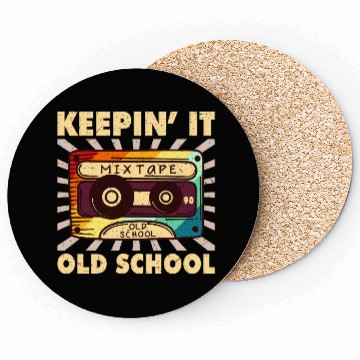 Discover Retro 80s Style design – Perfect for Nostalgia Fa Coasters