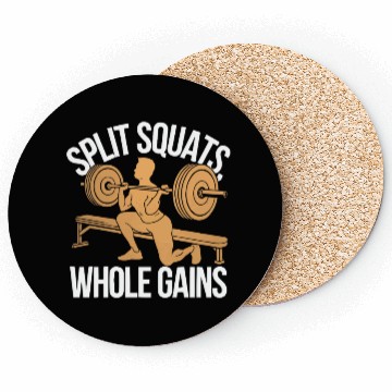 Discover Bulgarian Squat Exercise Fitness Workout Gym Coasters