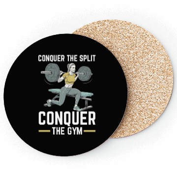 Discover Bulgarian Squat Exercise Fitness Workout Gym Coasters