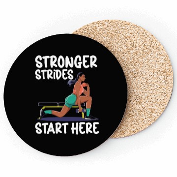 Discover Bulgarian Squat Exercise Fitness Workout Gym Coasters