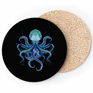 Discover Octopus - Mystical Deep Sea Creature Coasters