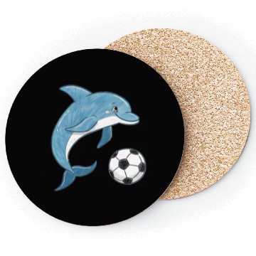 Discover Dolphin and Soccer Ball Coasters