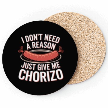 Discover Chorizo Mexican Food Mexico Cuisine Foodie Sausage Coasters