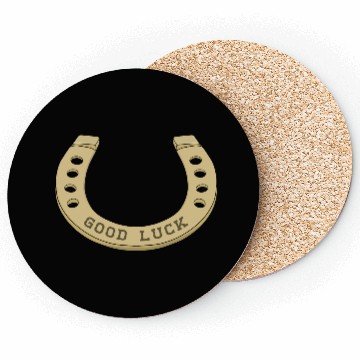 Discover Cool Horseshoe for Lucky Days Coasters
