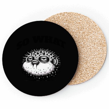 Discover Grumpy Pufferfish – Unique Attitude Coasters