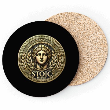 Discover Stoic Mindset – Embrace Strength and Wisdom Coasters