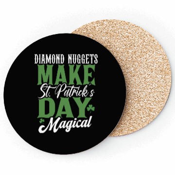 Discover Diamond Nuggets Make St Patricks Day Magical Coasters