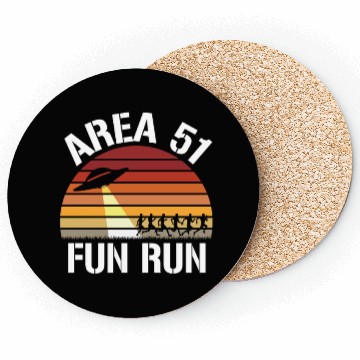 Discover Area 51 Fun Run I Aliens UFO Roswell Alien Coasters