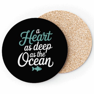 Discover Pisces Zodiac A Heart As Deep As The Ocean Coasters