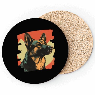 Discover German Shepherd Coasters