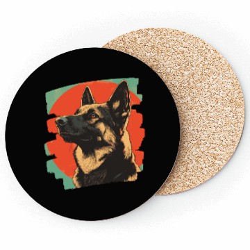 Discover German Shepherd Coasters